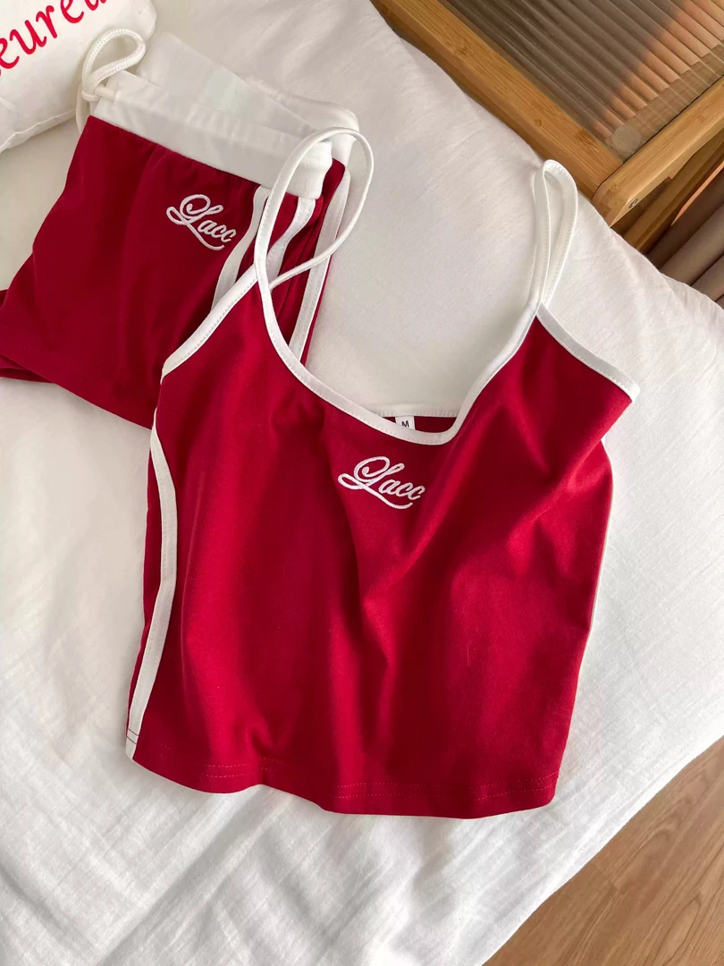 【DMXJ大梦想家】法式高级纯欲睡衣女夏季款2025新款修身家居服套装