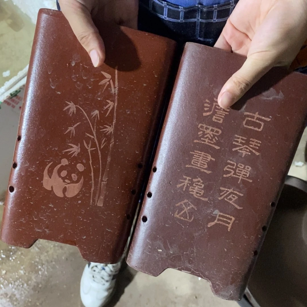 紫砂花盆瑕疵口径口径了