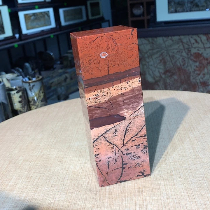 广西国画石摆件，观赏收藏