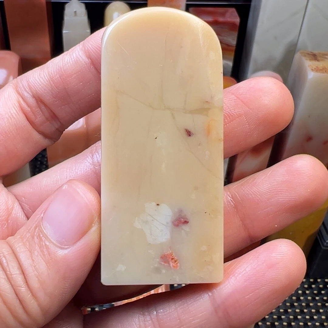 寿山石印石福利扁方2.6/1.0/5.8