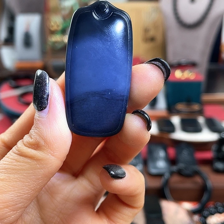 和田玉挂件未镶嵌子*双色料