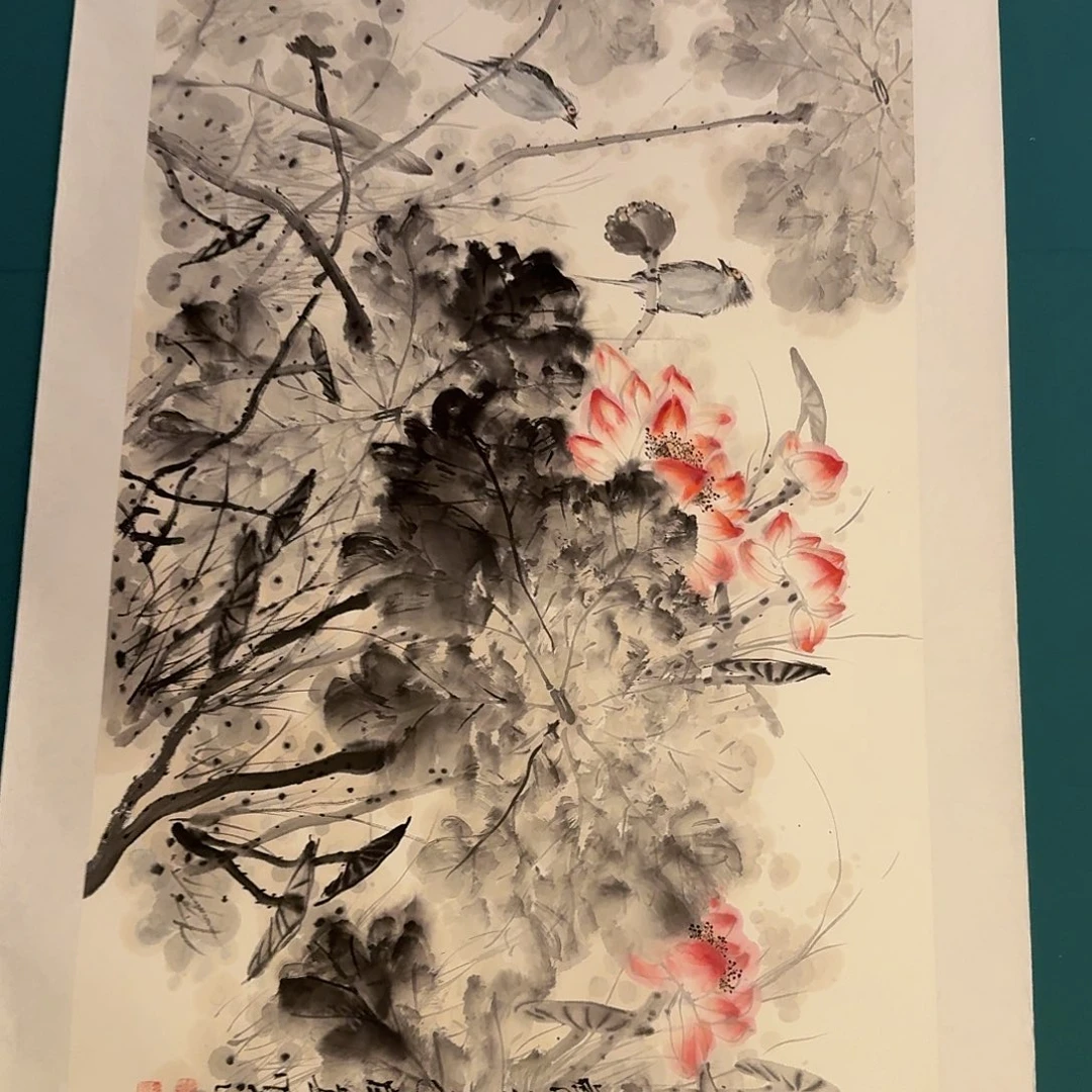 国画恽老师作品画作