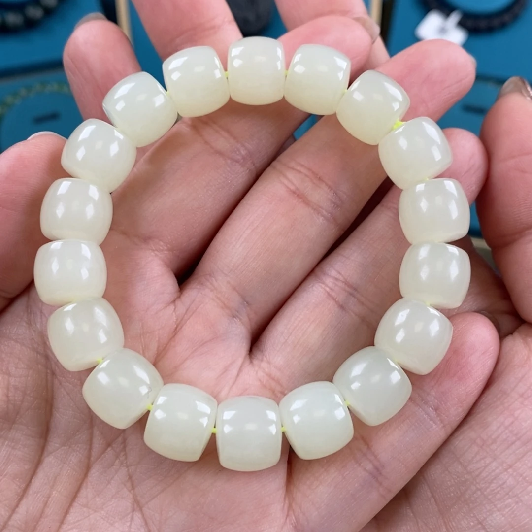 金***子手链未镶嵌和田玉