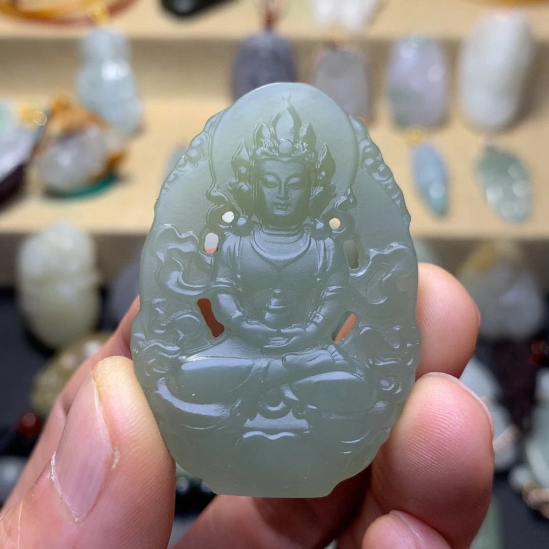 颈饰未镶嵌和田玉