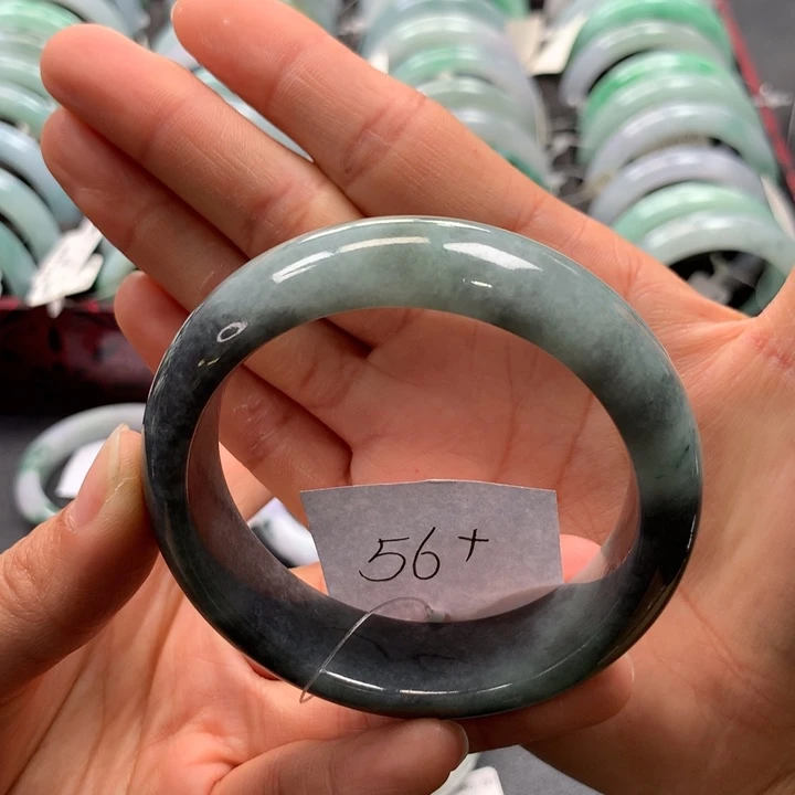 未镶嵌手镯翡翠手镯