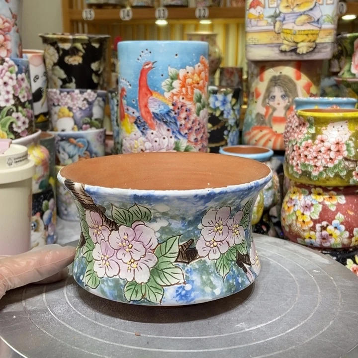景德镇艺术手绘作品