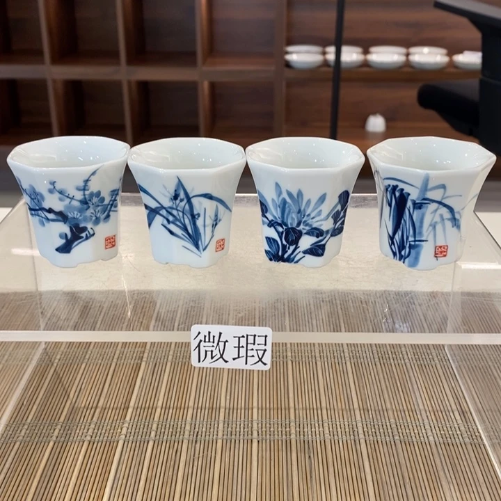 釉下老陶泥手工绘制