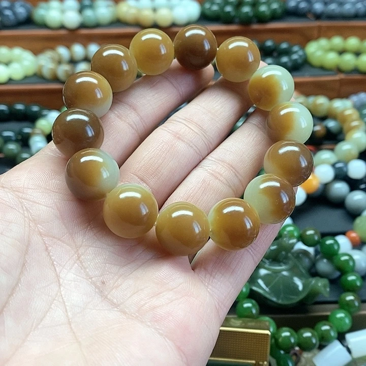 未镶嵌手串和田玉用****2