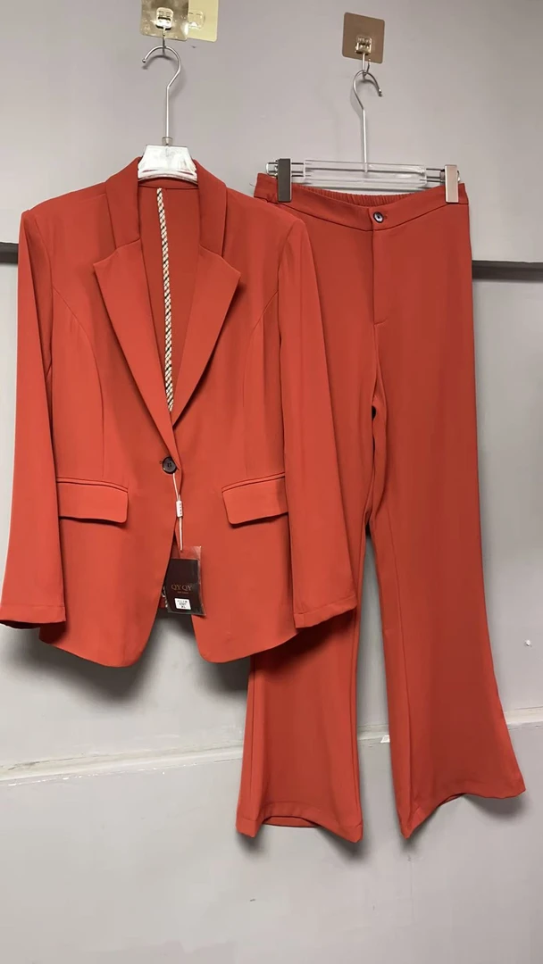 2327夏天气质时尚休闲简约修身优雅女神范雅美西服套装韩版职业