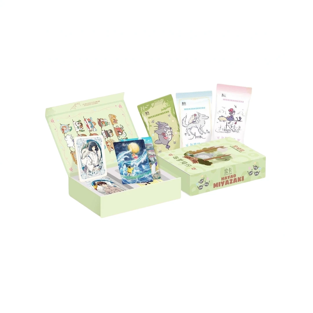 【玩法集】绘卡文创《宫崎骏 与梦同行》第一弹 收藏盲盒 默认代拆 T