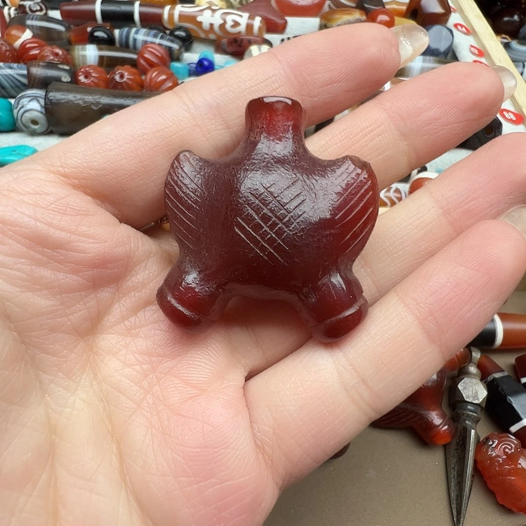 天***运玛瑙/玉髓未镶嵌珠宝半成品