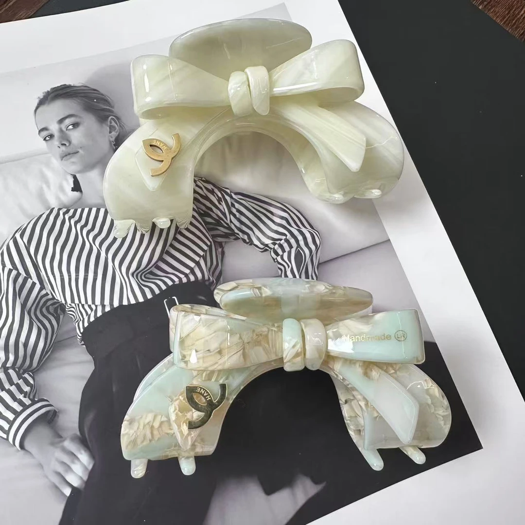 小香蝴蝶结醋酸抓夹