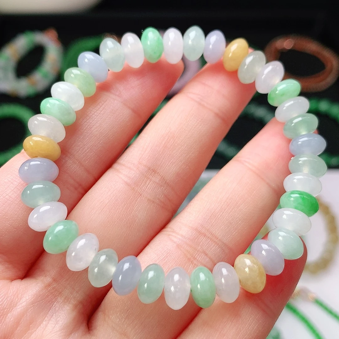 未镶嵌手链翡翠翡翠