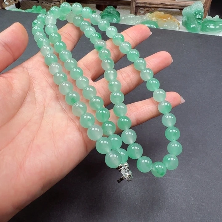 石英质玉未镶嵌颈饰七****妈