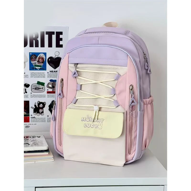 862梓文孤品高品质书包学院少女风