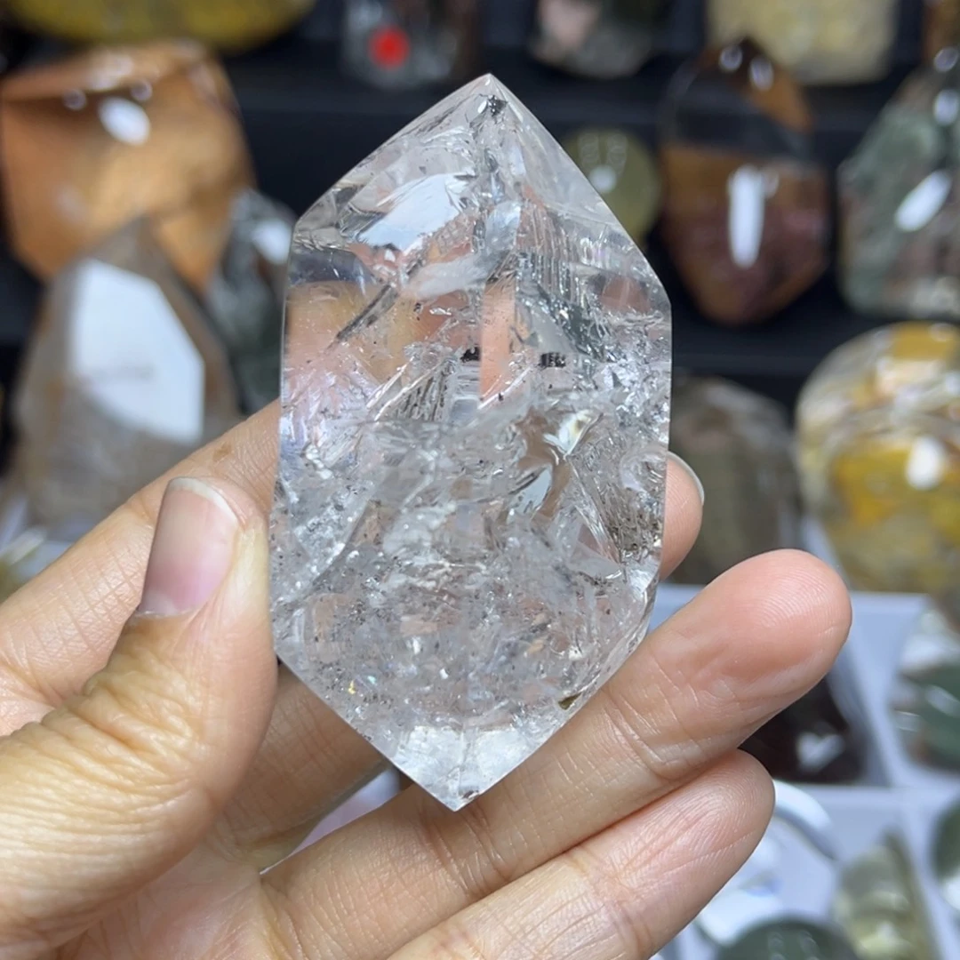 水晶摆件未镶嵌康****敷摆件