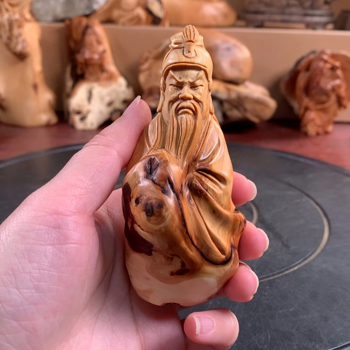 柏木（崖柏）根雕摆件