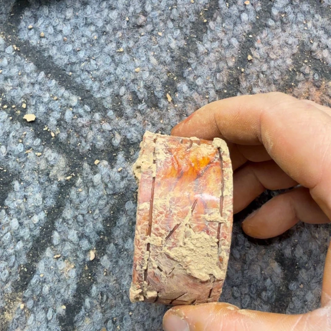 心***成和田玉未镶嵌挂件