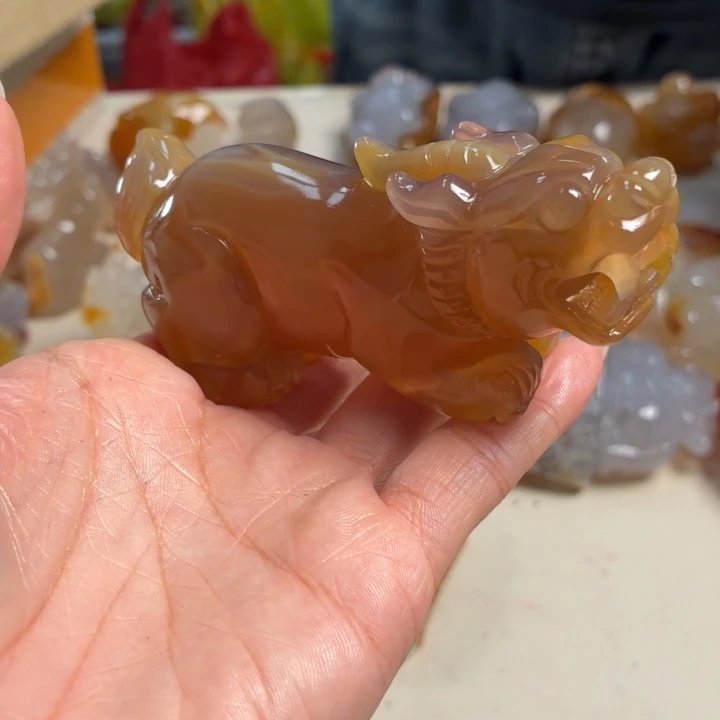 玛瑙/玉髓未镶嵌吊坠(不含链)