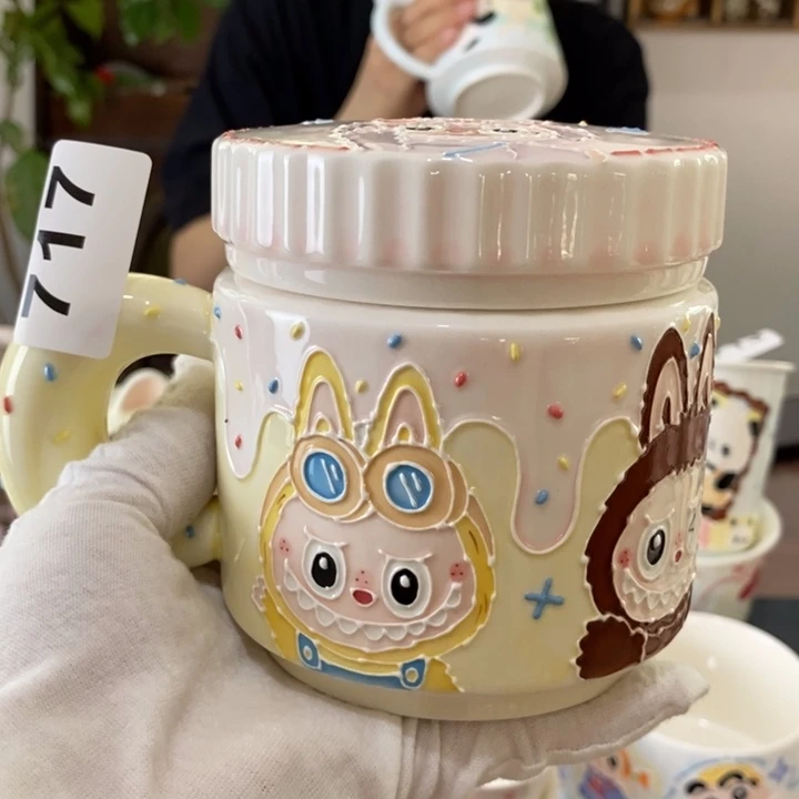 瓷片景德镇釉下彩手绘