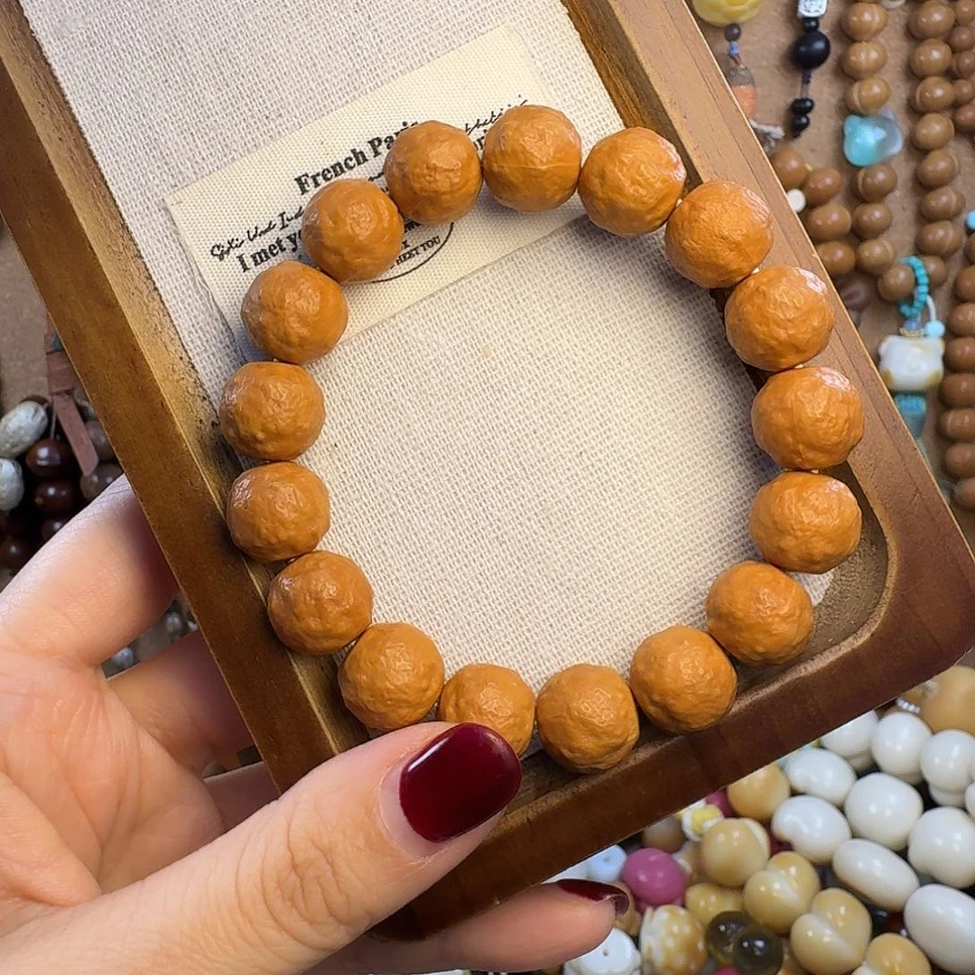 葫芦猴头核桃全品无瑕砂糖橘手串