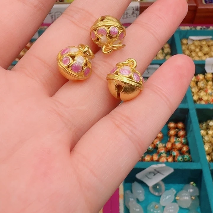 圆珠扣铜扣压襟盘扣