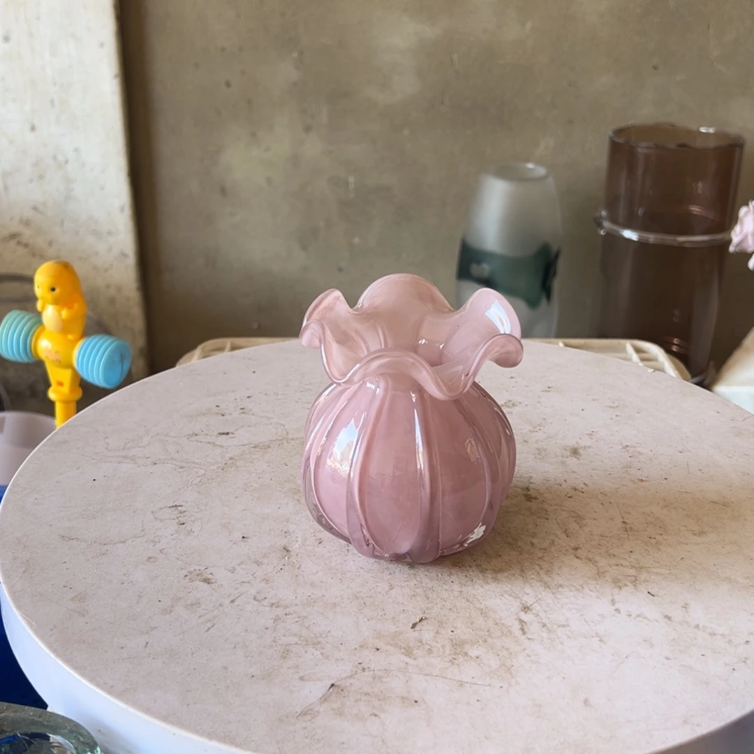 弘扬琉璃花器高度10