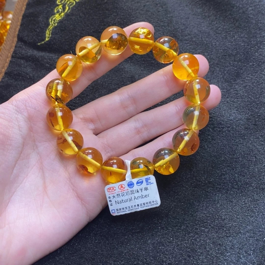 琥珀未镶嵌珠宝奇石