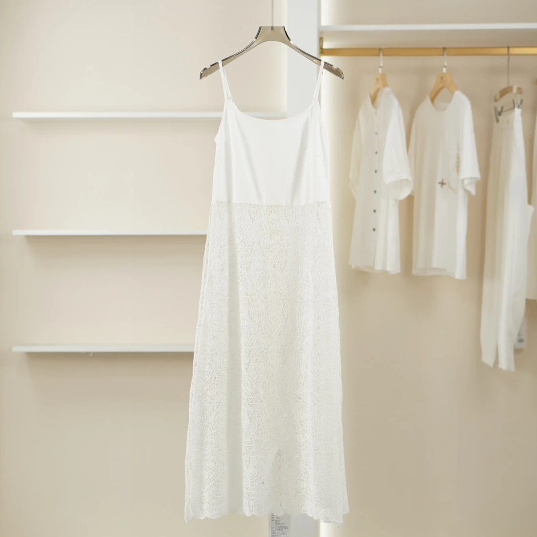 麦迪尚品【崔】50512219 夏季简约性感吊带连衣裙品牌撤柜女装