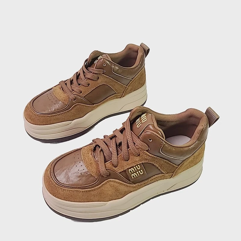 【昕昕严选】新款增高厚底运动时尚百搭复古板鞋休闲鞋