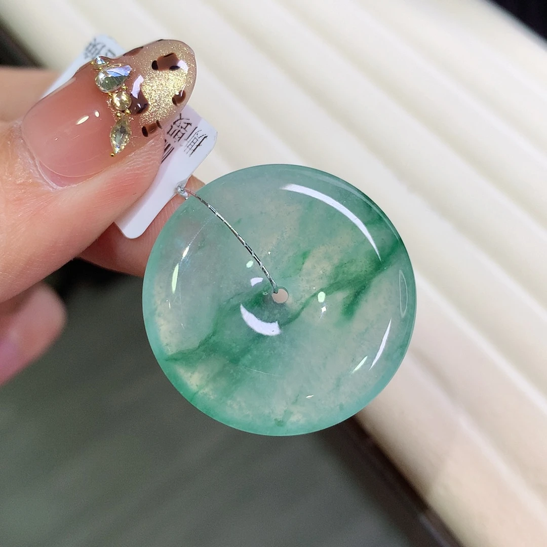 翡翠未镶嵌颈饰28-5