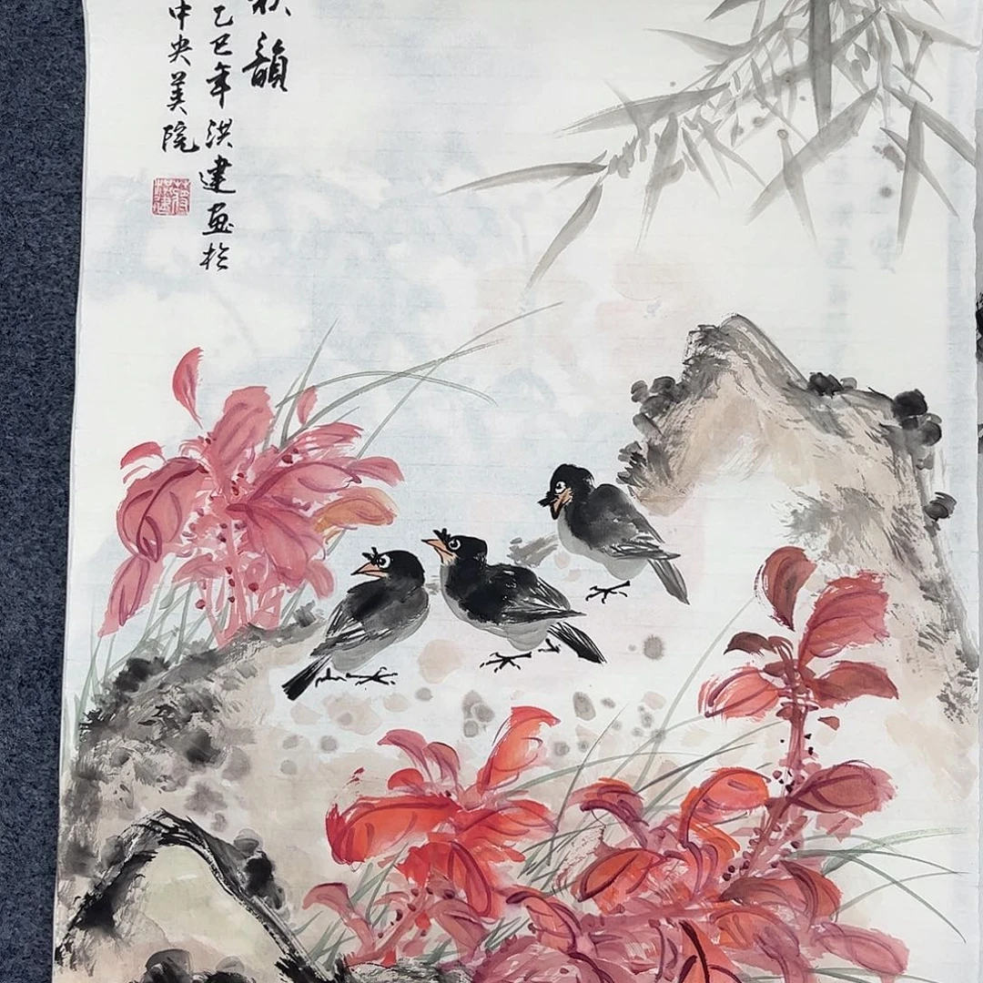 国画宣纸国画纯手绘作品