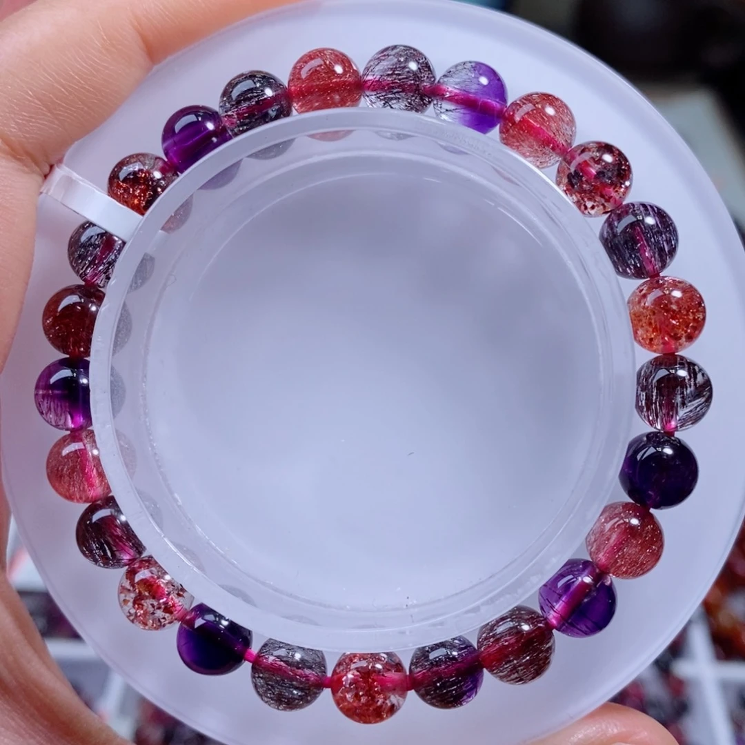 手链未镶嵌水晶黑加仑