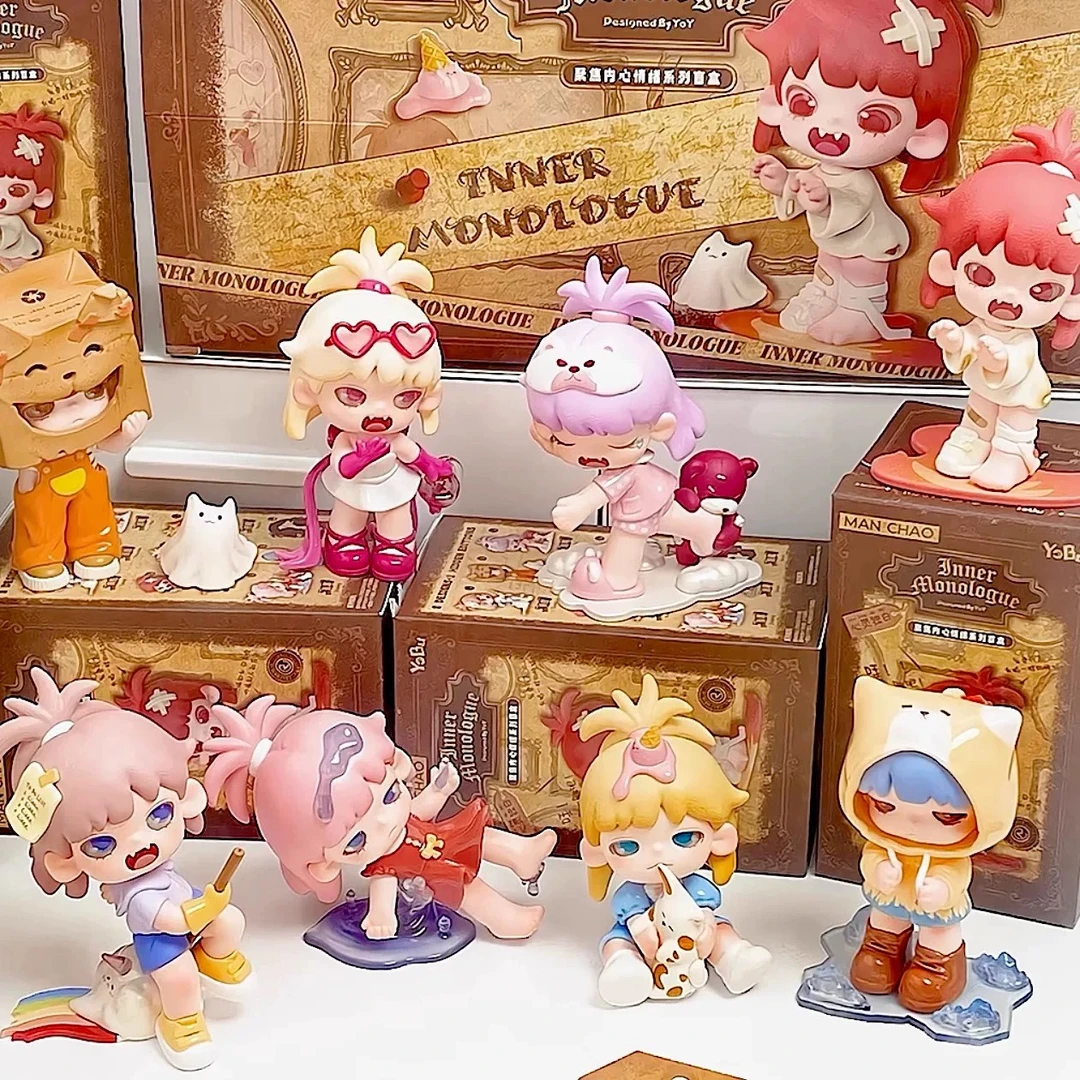 【直播拆盒】正版YOUBU悠布一代心灵独白系列潮玩盲盒摆件礼物
