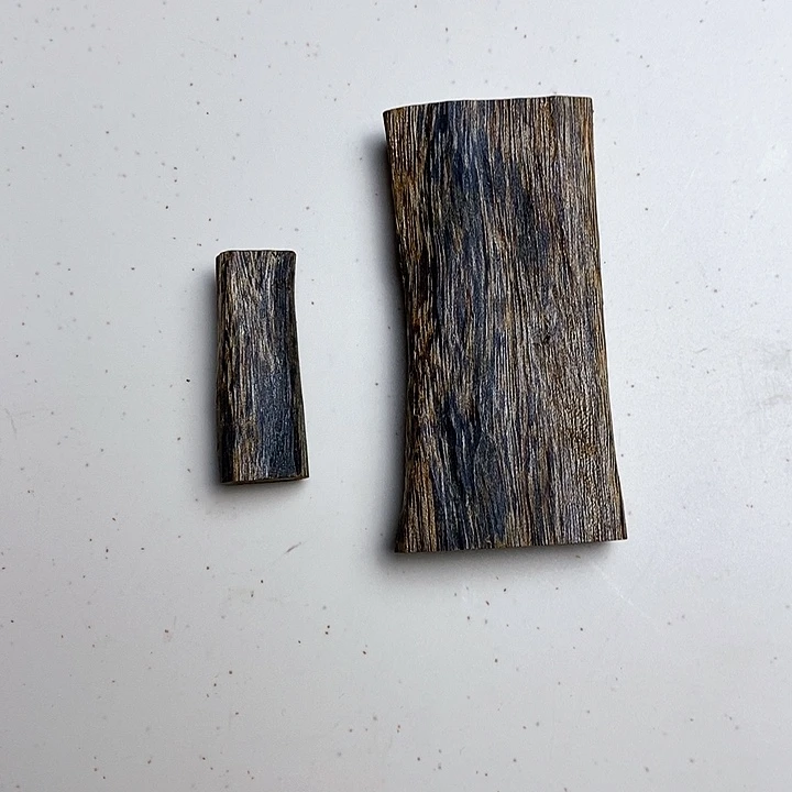 沉香沉香碎屑悟*沉香香脉原材料发两块共20克多样性发