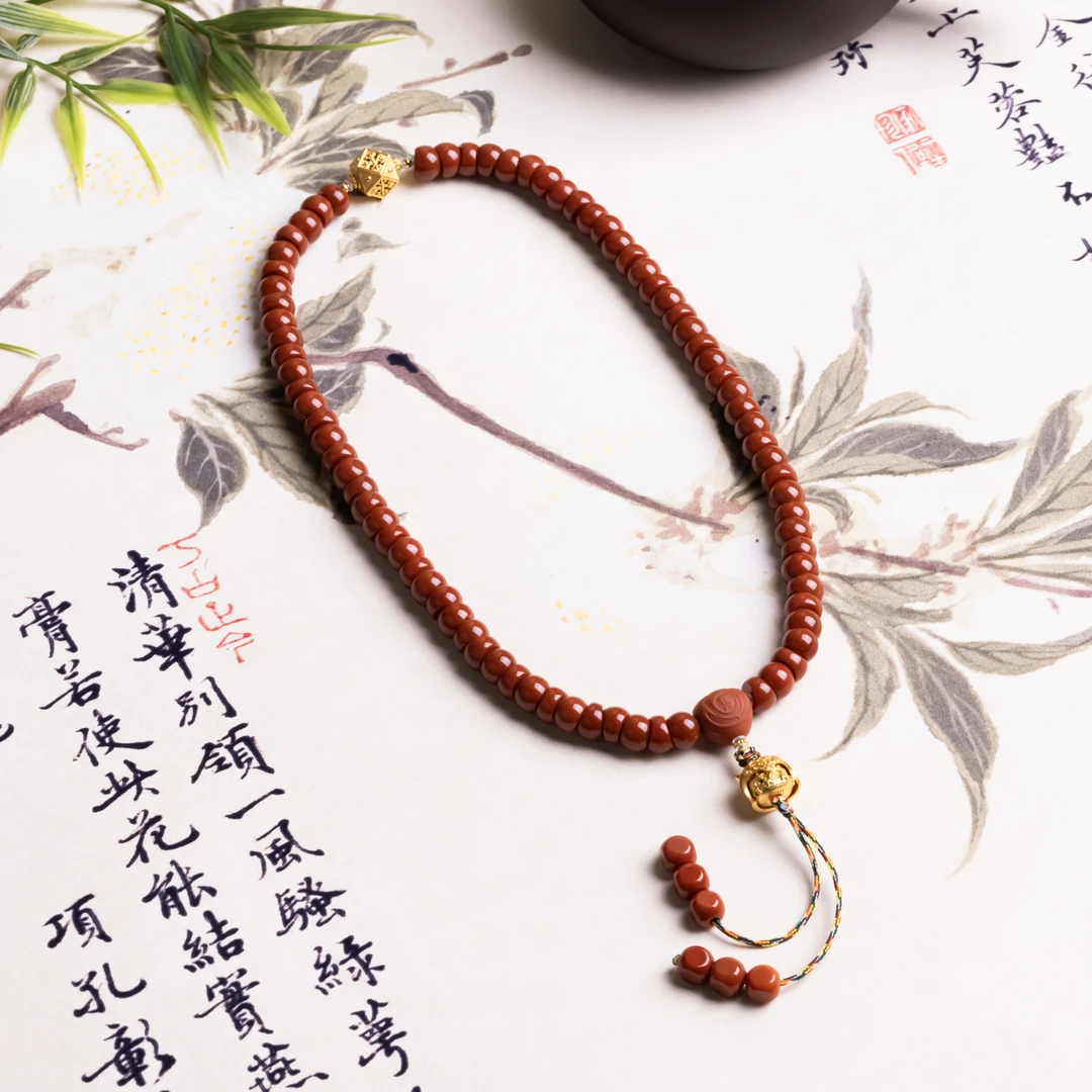 【南红系列】天然原矿南红大肠阿呆设计款