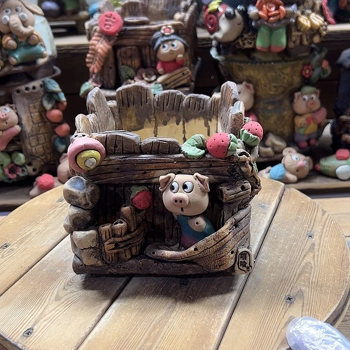 嘻哈多肉花盆百搭