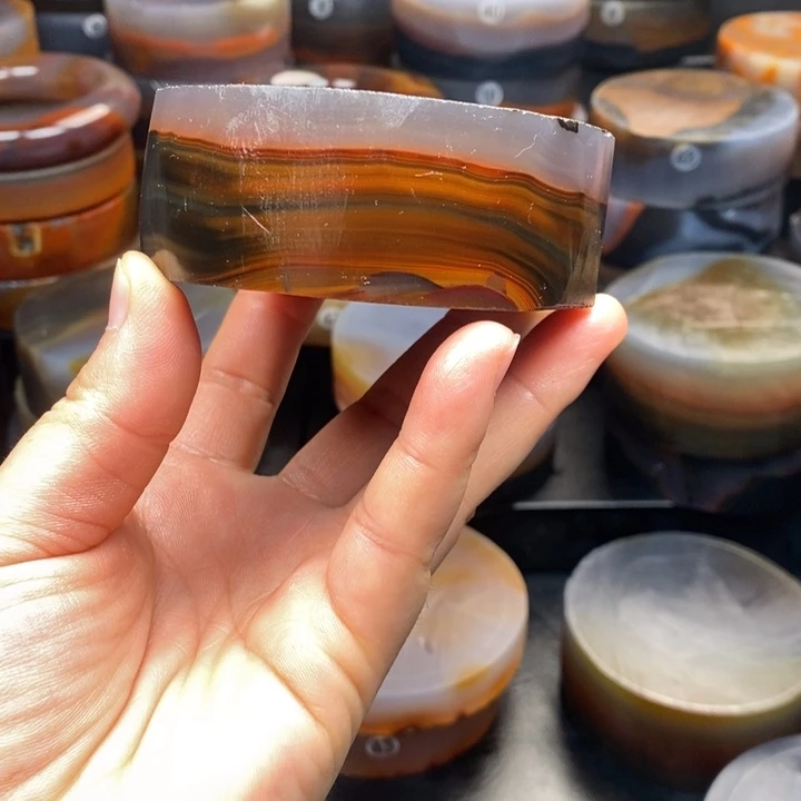 定制玛瑙巴西玛瑙私人定制手镯