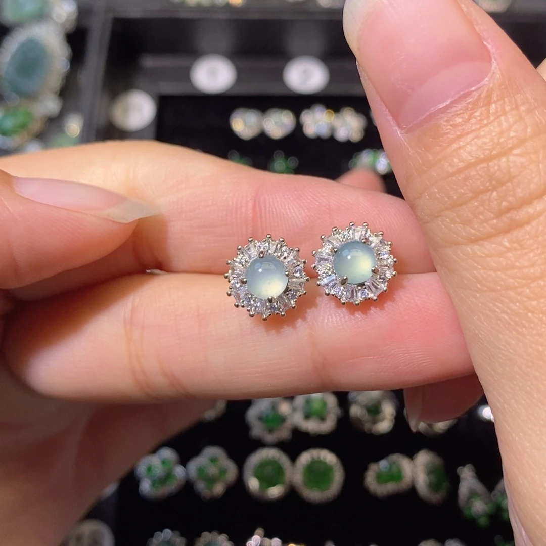 翡翠未镶嵌颈饰天然