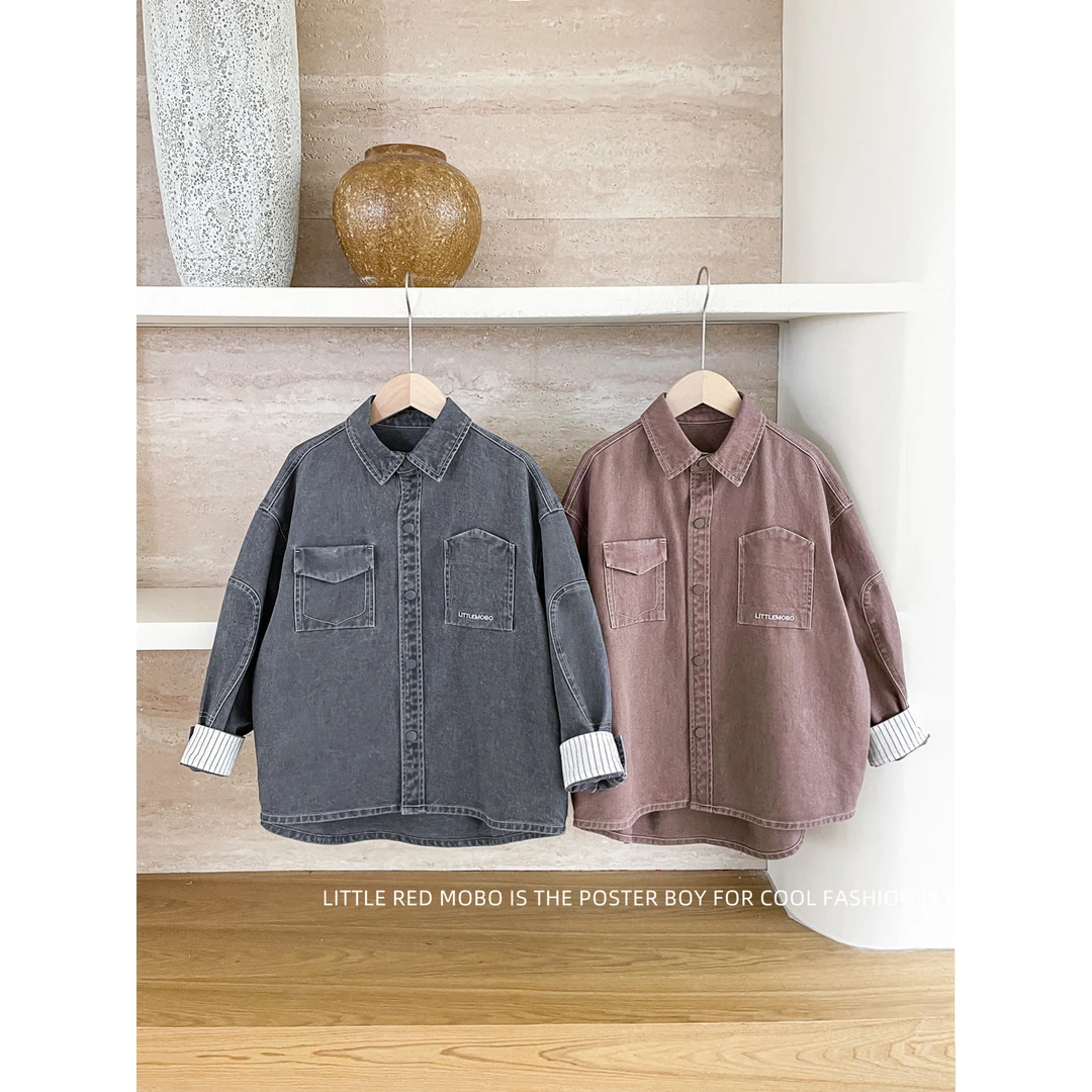 【8.25新款】童装男儿童百搭休闲外套2025春秋新款MMY831219