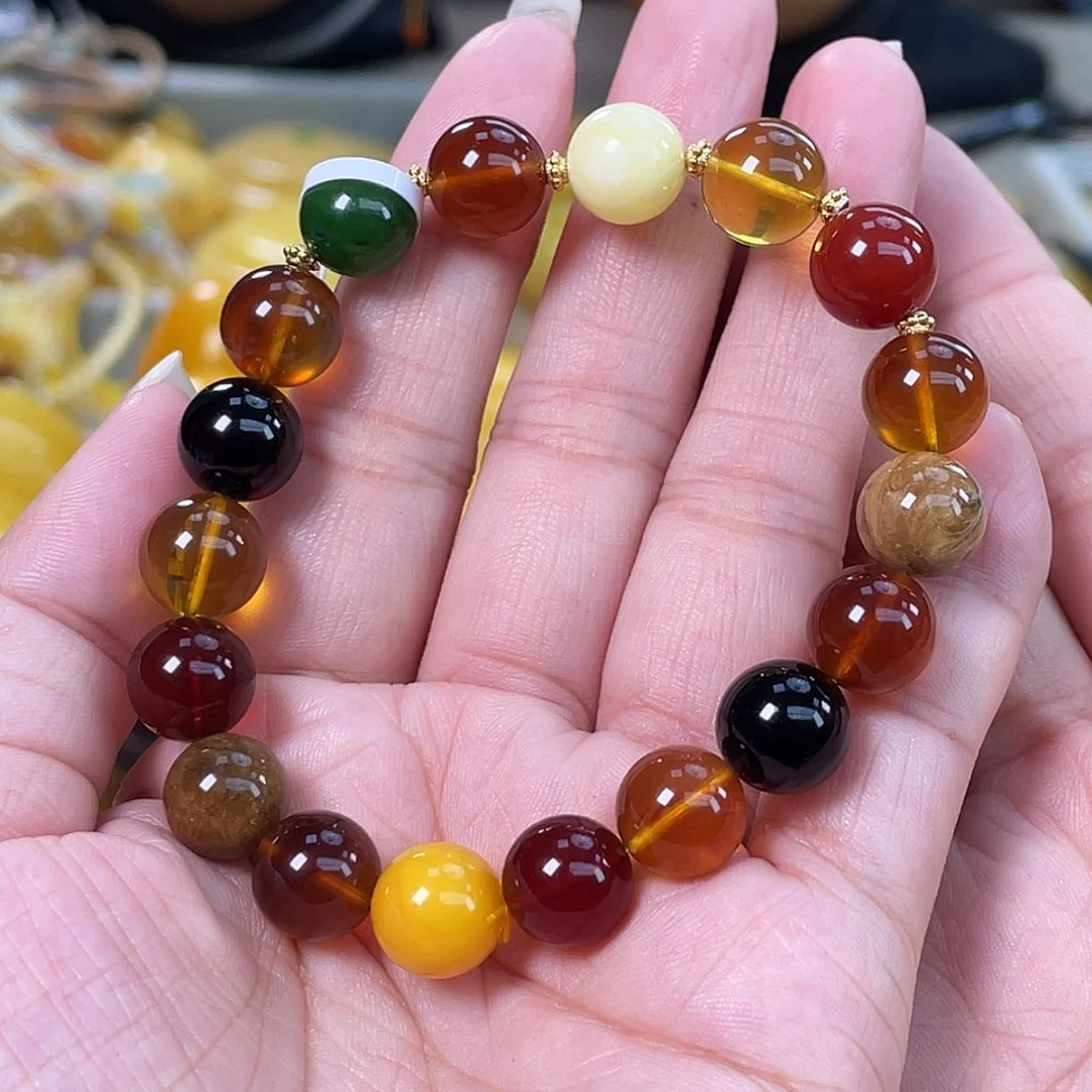 琥珀未镶嵌裸石h24