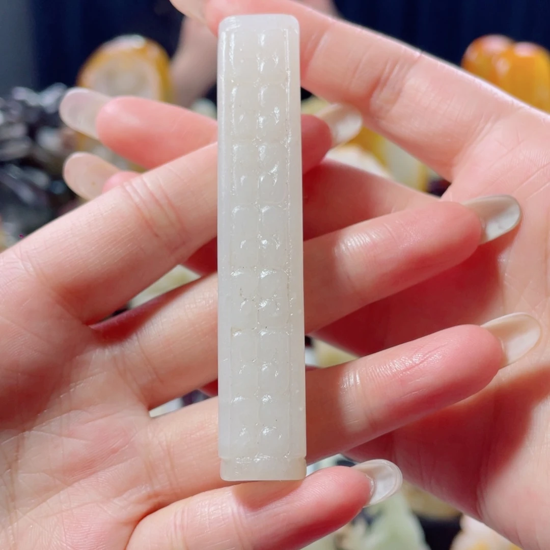 和田玉未镶嵌把件1