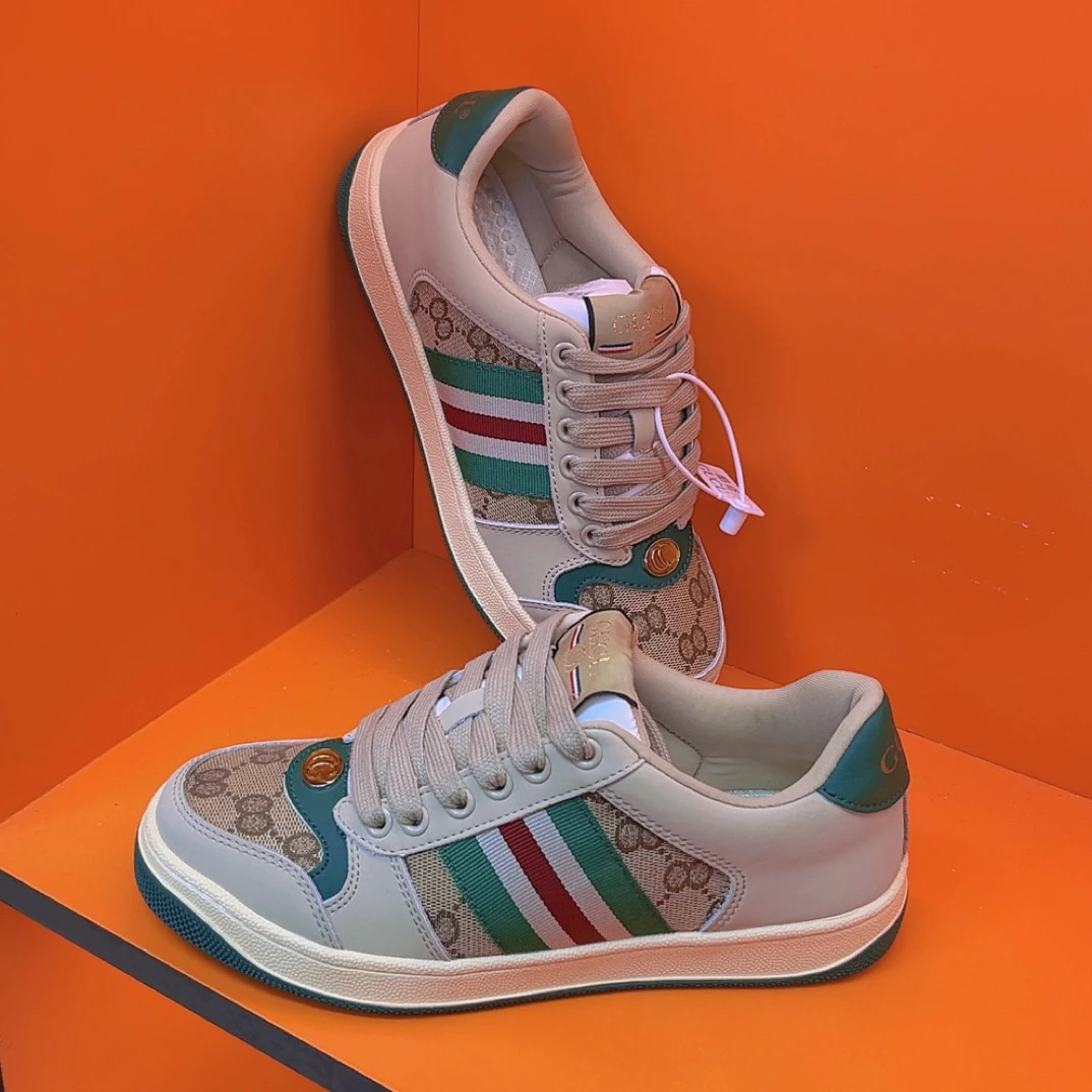 【直播间同款】酷奇经典复古板鞋高端男女鞋牛皮运动休闲鞋男鞋秋冬