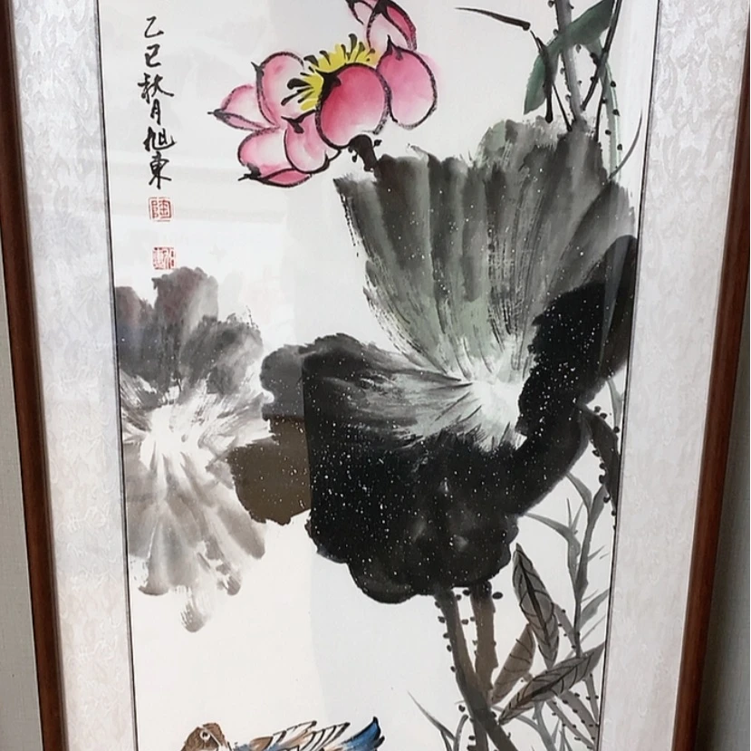 【闪购商品】国画手绘国画带框138.45