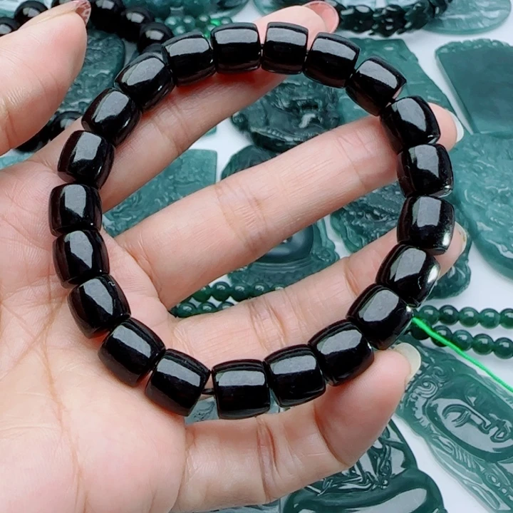 翡翠未镶嵌颈饰多样性发货天然A货翡翠