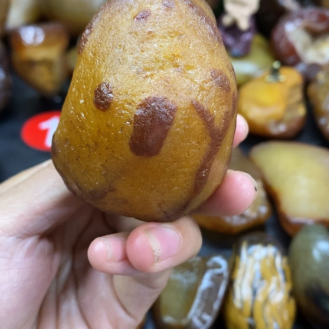 玛瑙/玉髓未镶嵌手把件