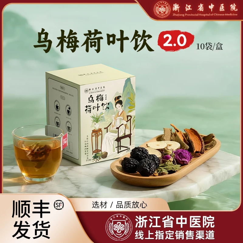 【浙江省中医院】乌梅荷叶饮乌梅汤2.0 95g（9.5g*10袋）/盒