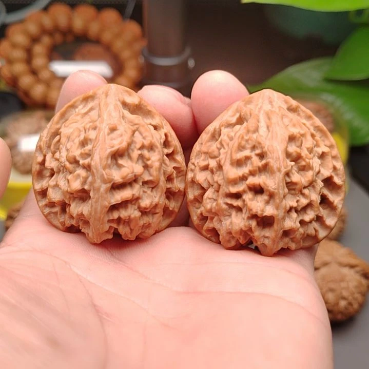 吊坠文玩核桃苹果园狮子头