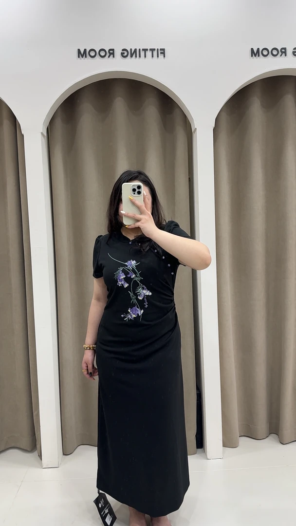 千金大码新中式旗袍