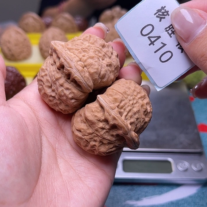 文玩核桃把件南瓜墩42.0410